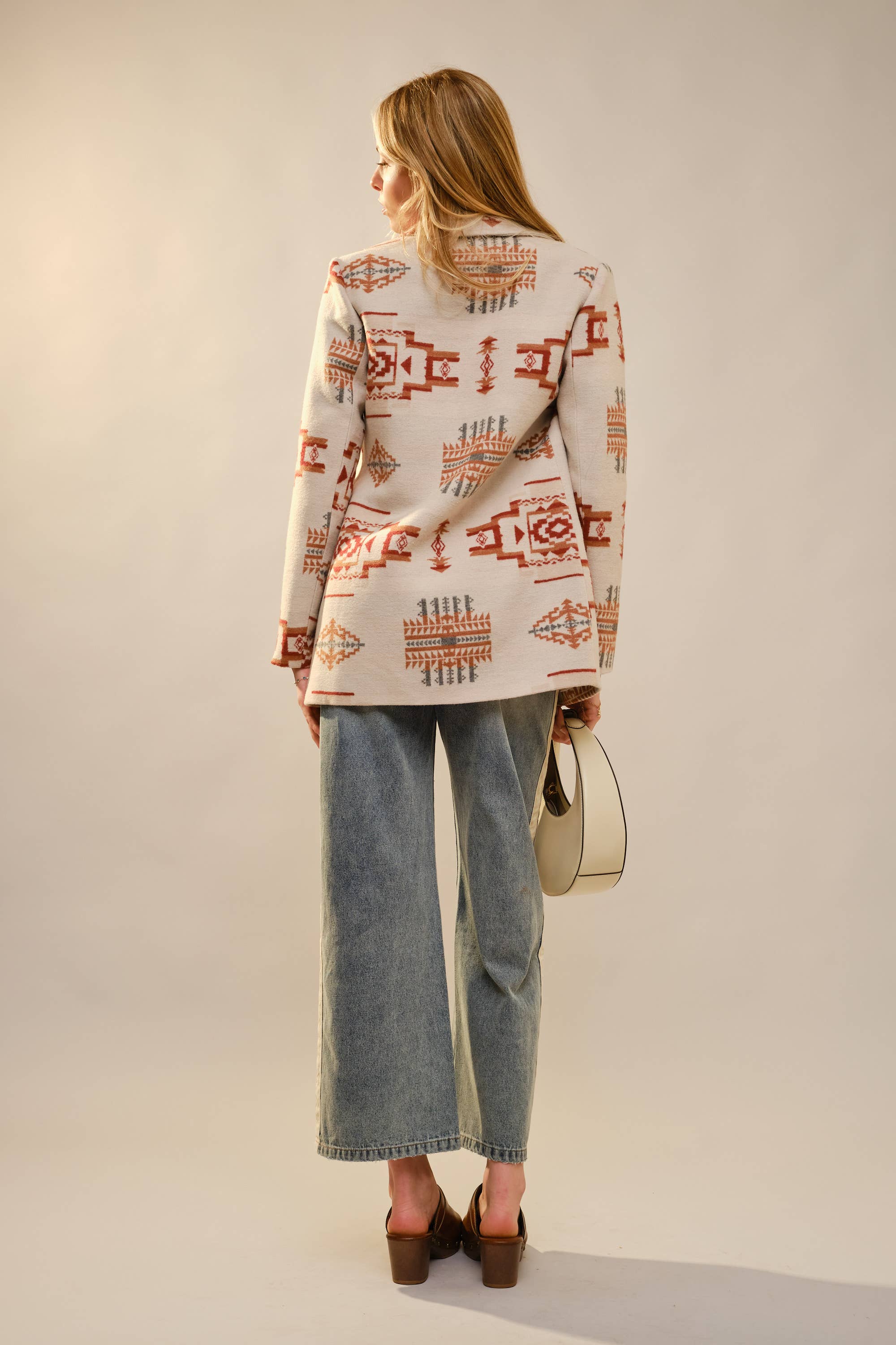 Aztec Jacquard Blazer
