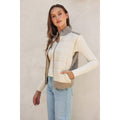 Sherpa and Puff Contrast Vest