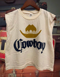 Cowboy Boxy Midriff Muscle top
