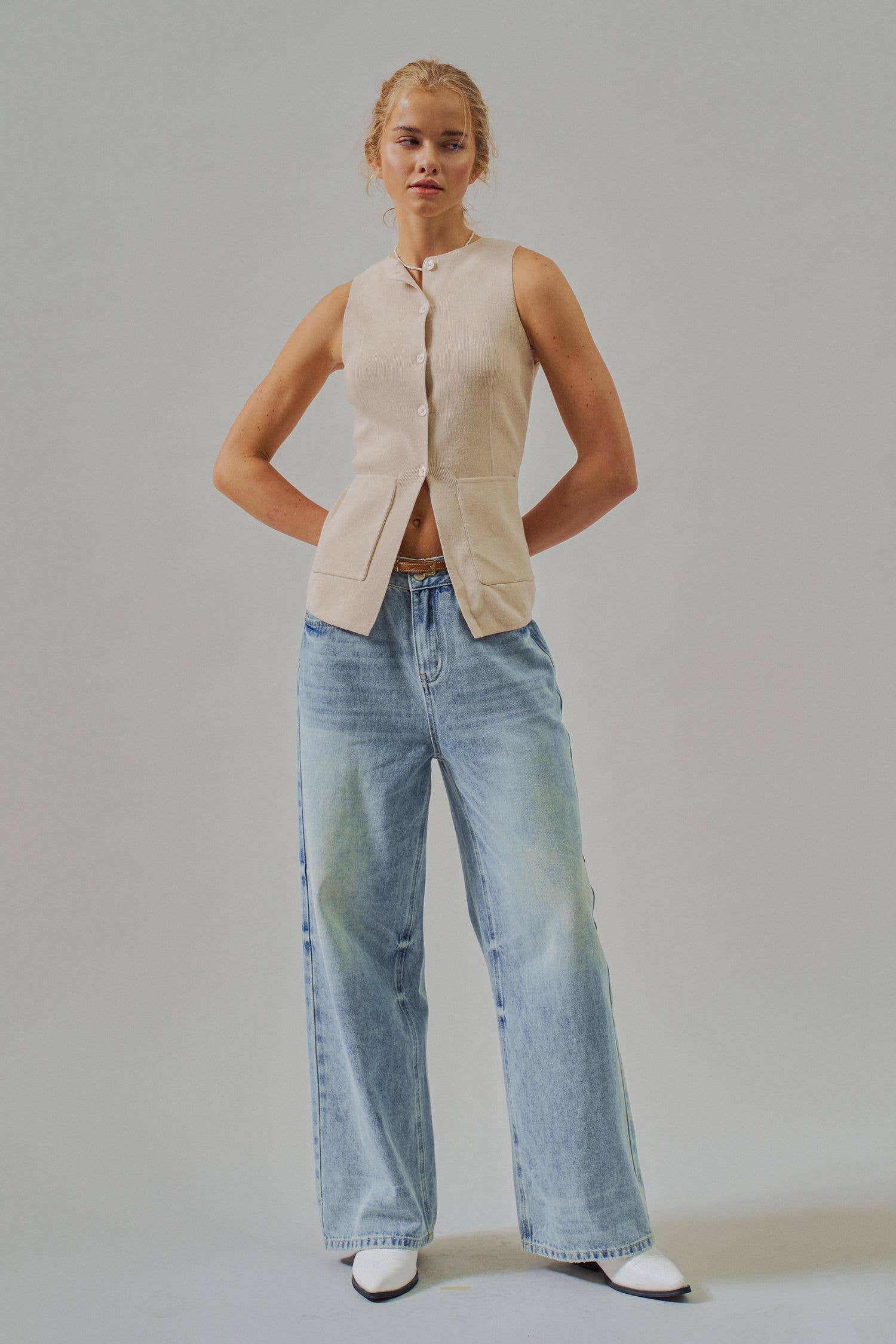 Knit Sweater Vest