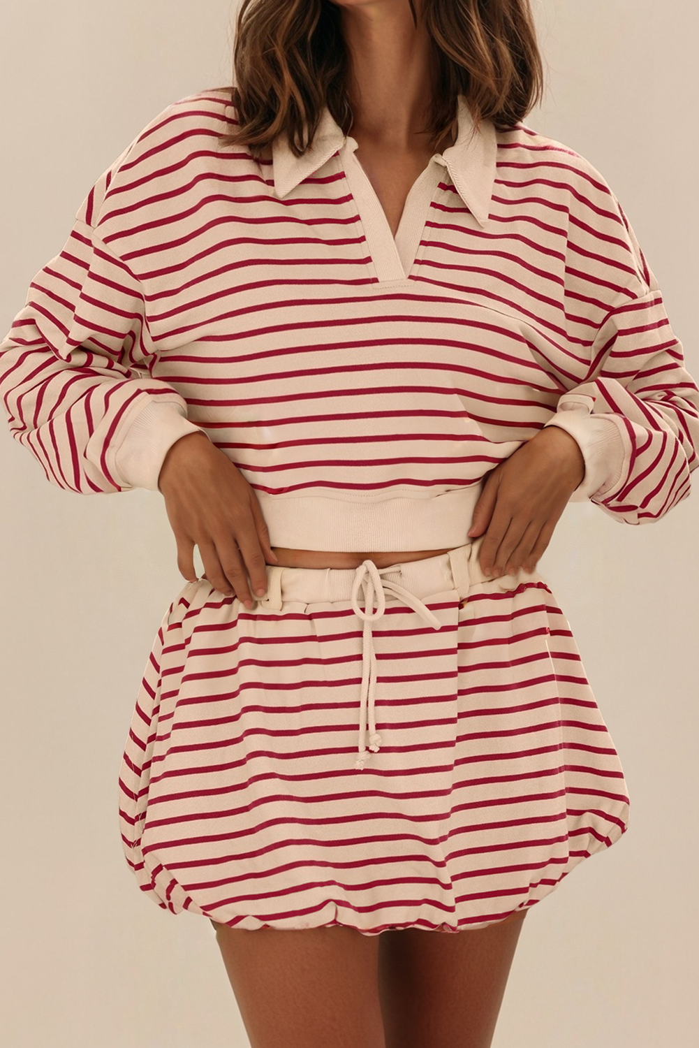 The Nancy Bubble Mini Skirt Set