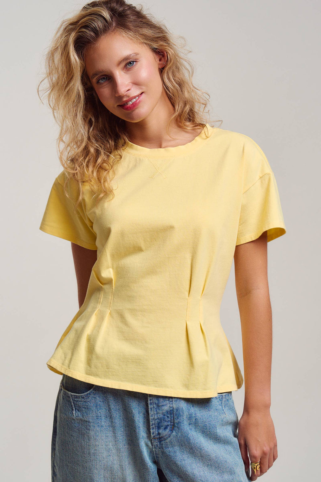 Cotton Spandex Everyday Tee