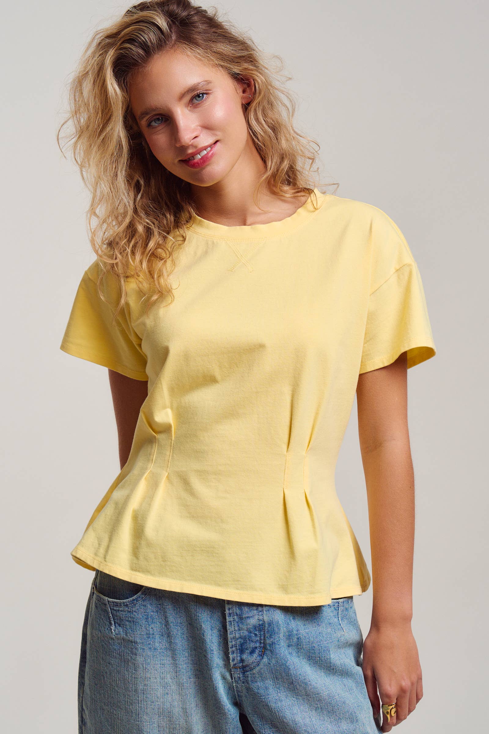 Cotton Spandex Everyday Tee