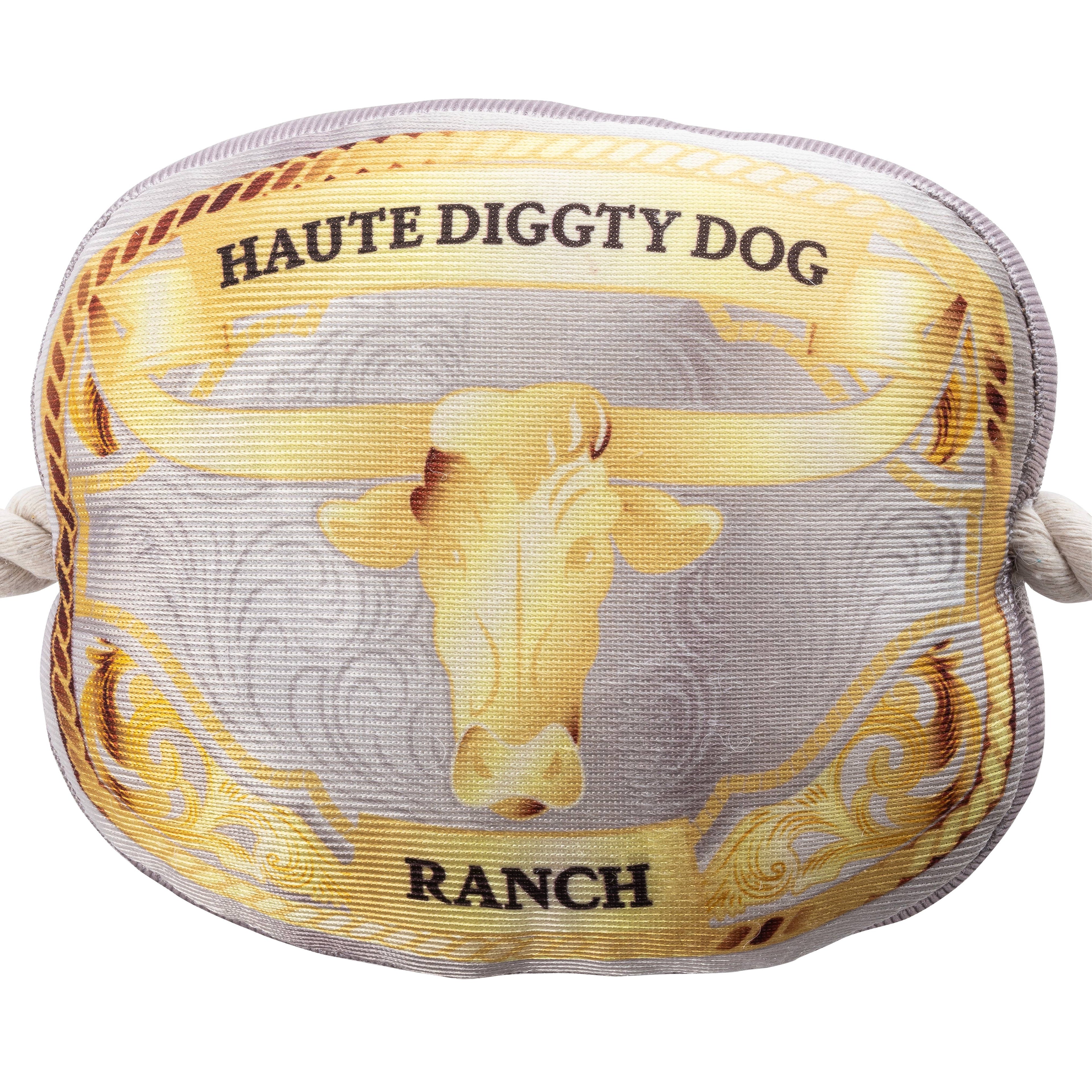 Western Belt Buckle chew toy