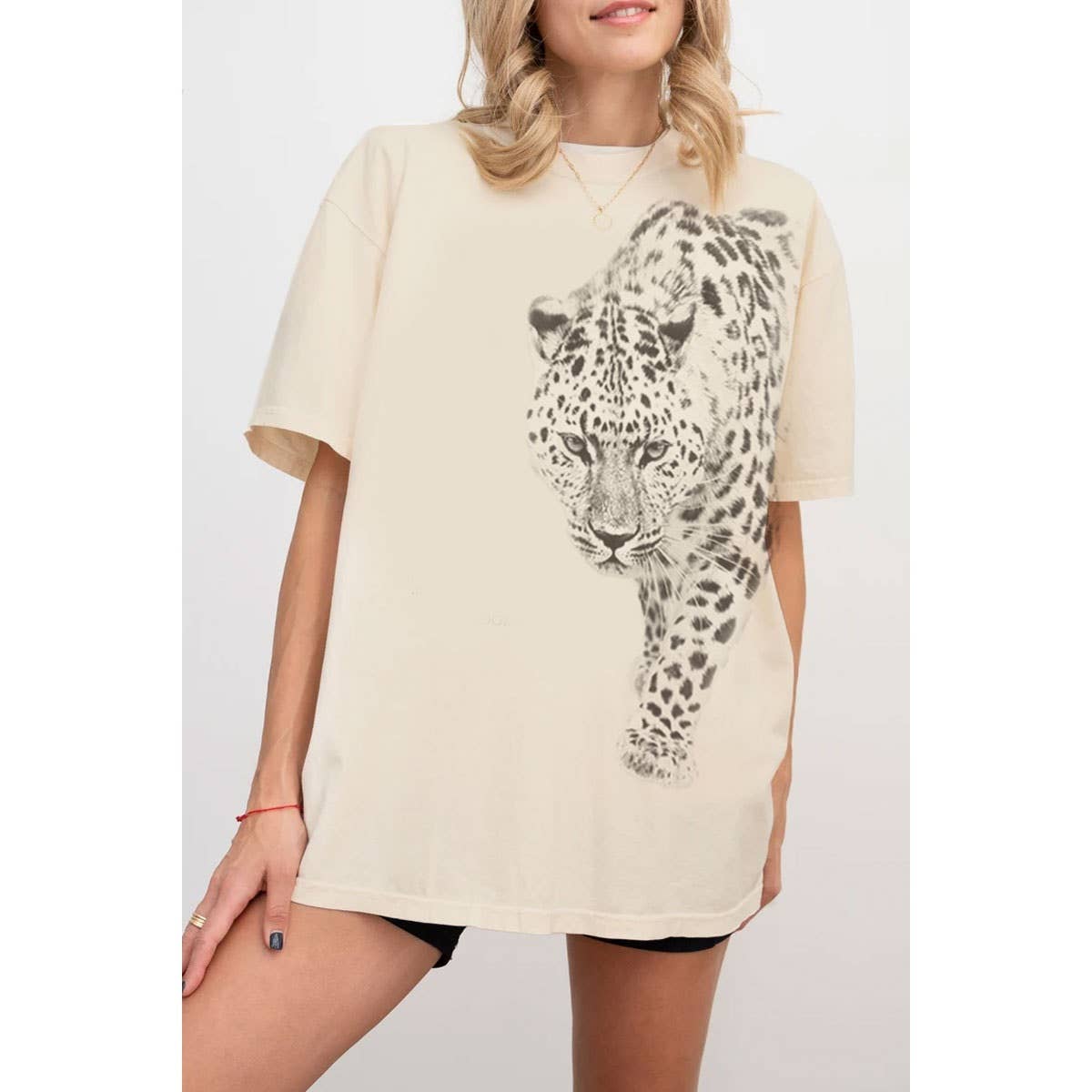 Leopard Soft Oversized T