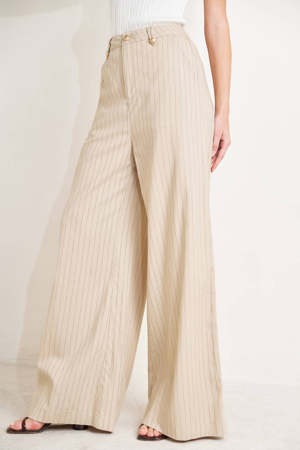 Striped Trouser Pants
