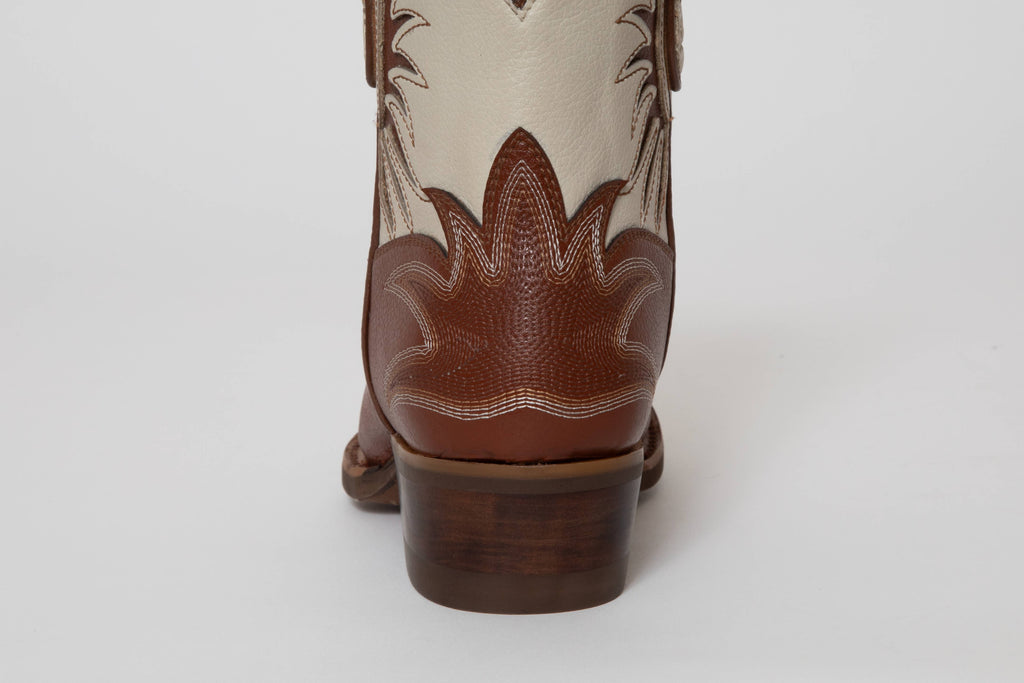 Prickly Pear Saddle Lace Brown Boots