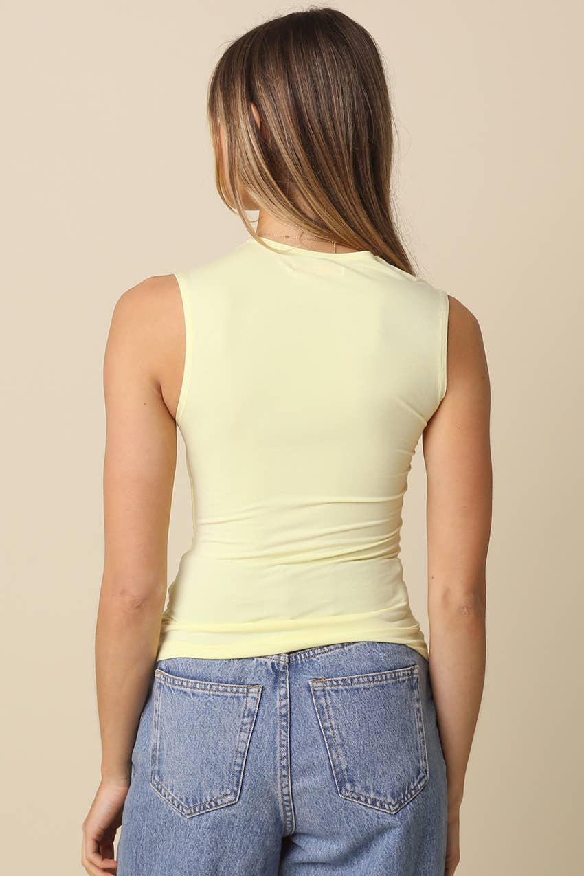 Mia Asymmetrical Ruched Top