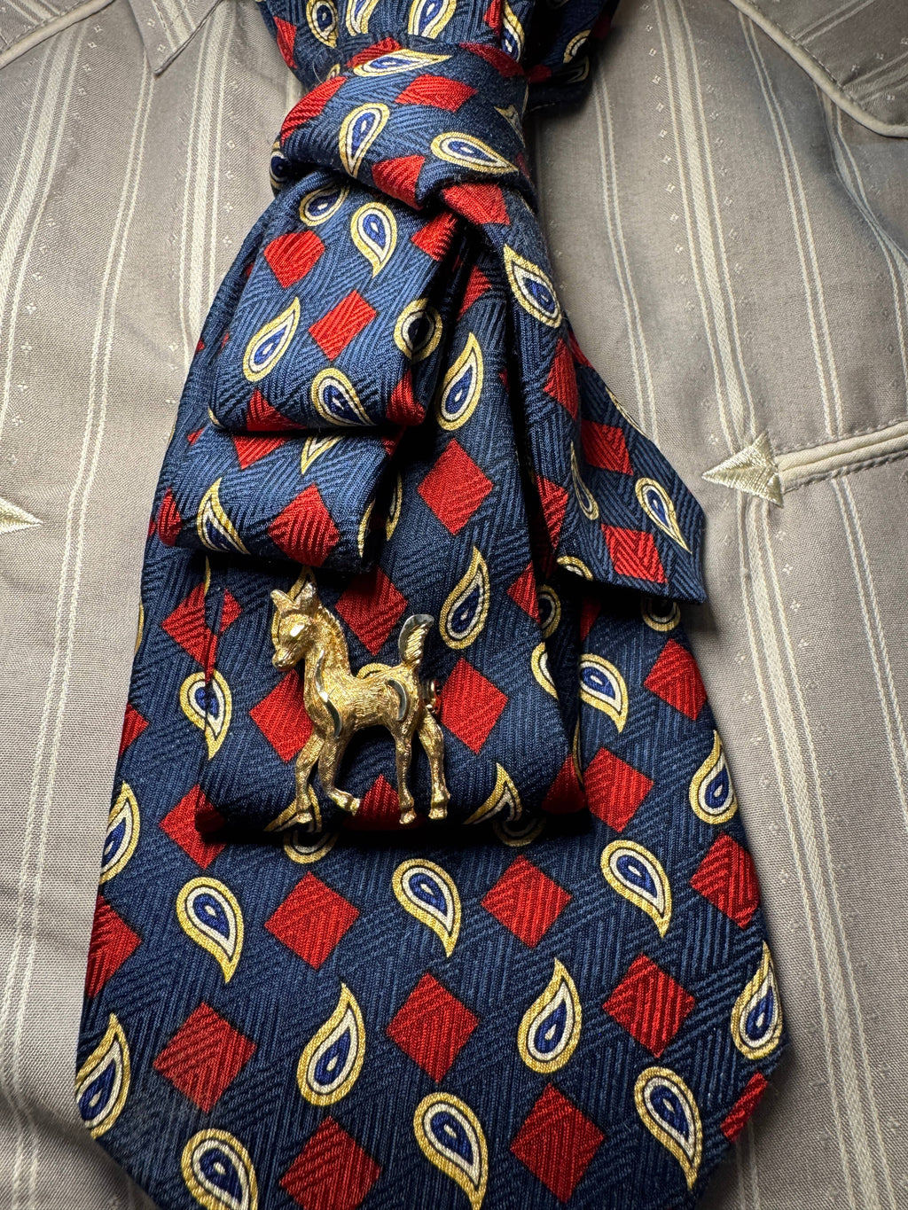 The Golden Pony Tie