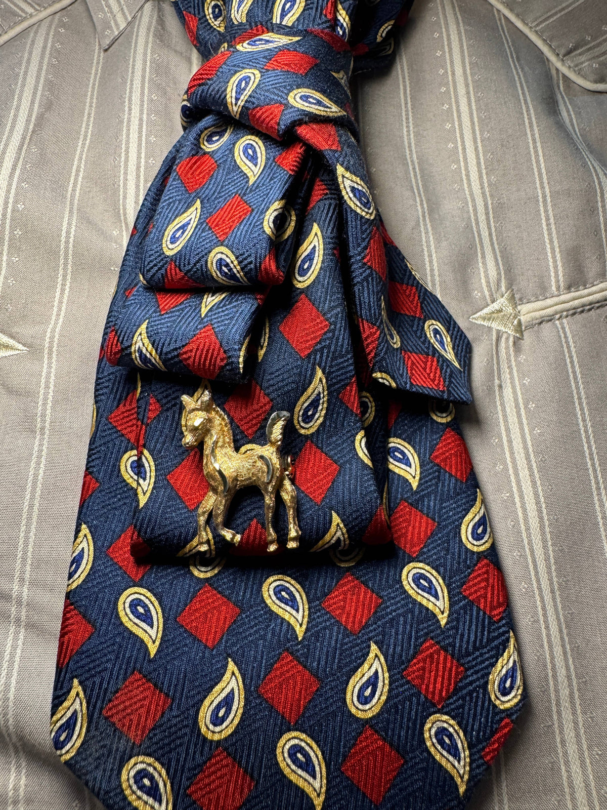 The Golden Pony Tie