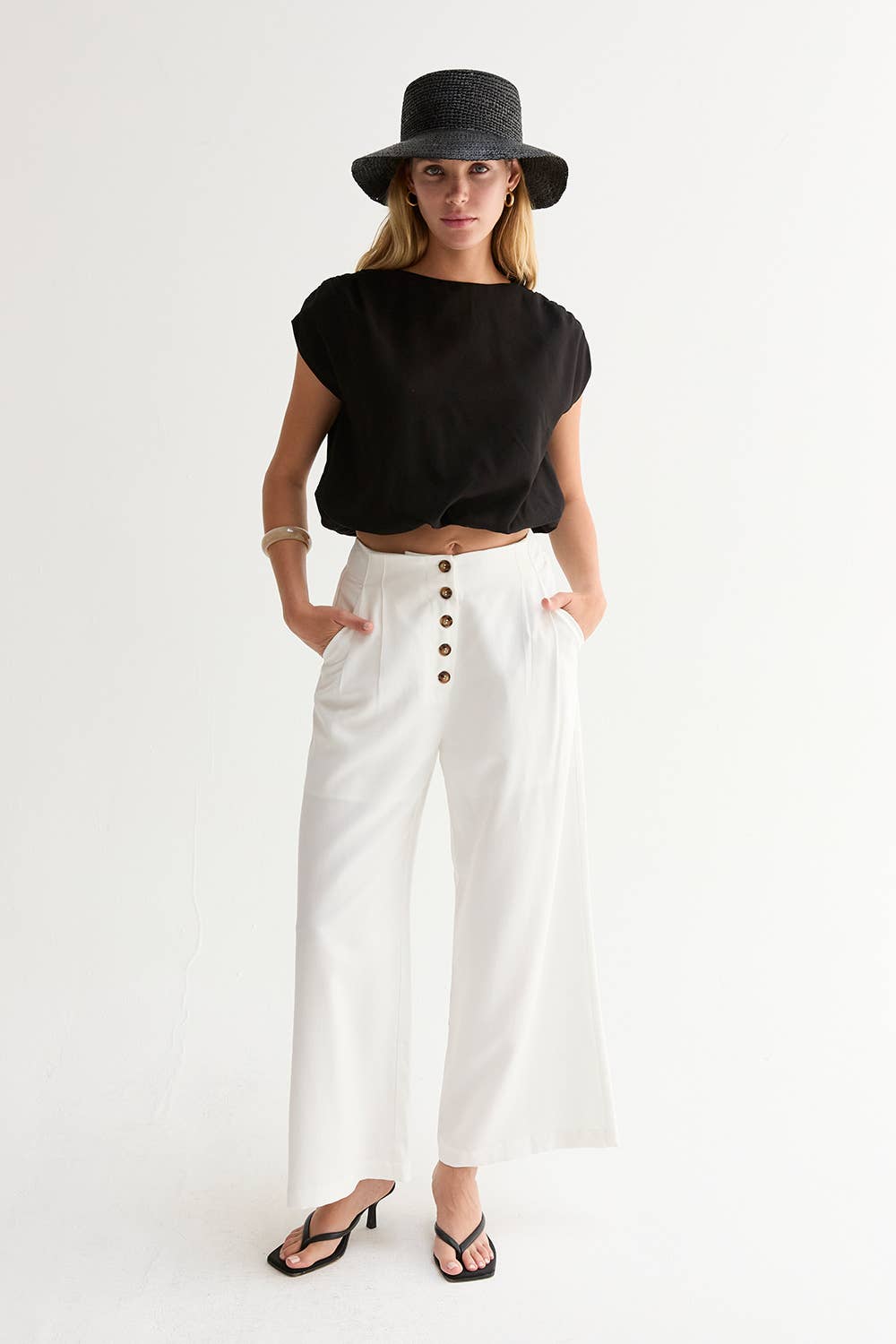 Samara Bubble Hem Top