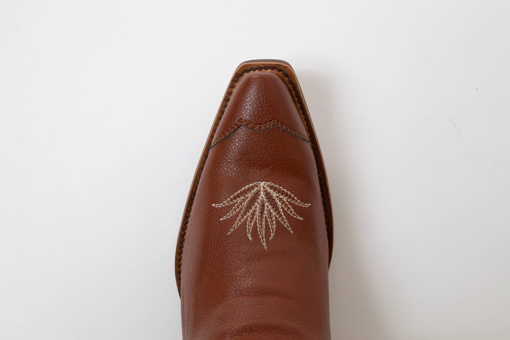 Prickly Pear Saddle Lace Brown Boots