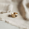 Nile Ring // 6mm // Copper Obsidian