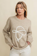 COWBOY OUTLINE SWEATER