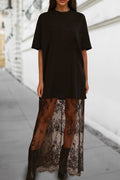 Short Sleeve Maxi Dress