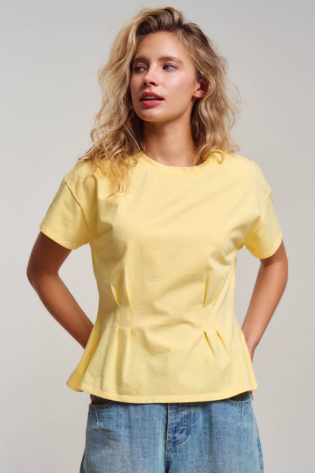 Cotton Spandex Everyday Tee
