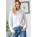 Slim Fit Stretch Button Down Shirt