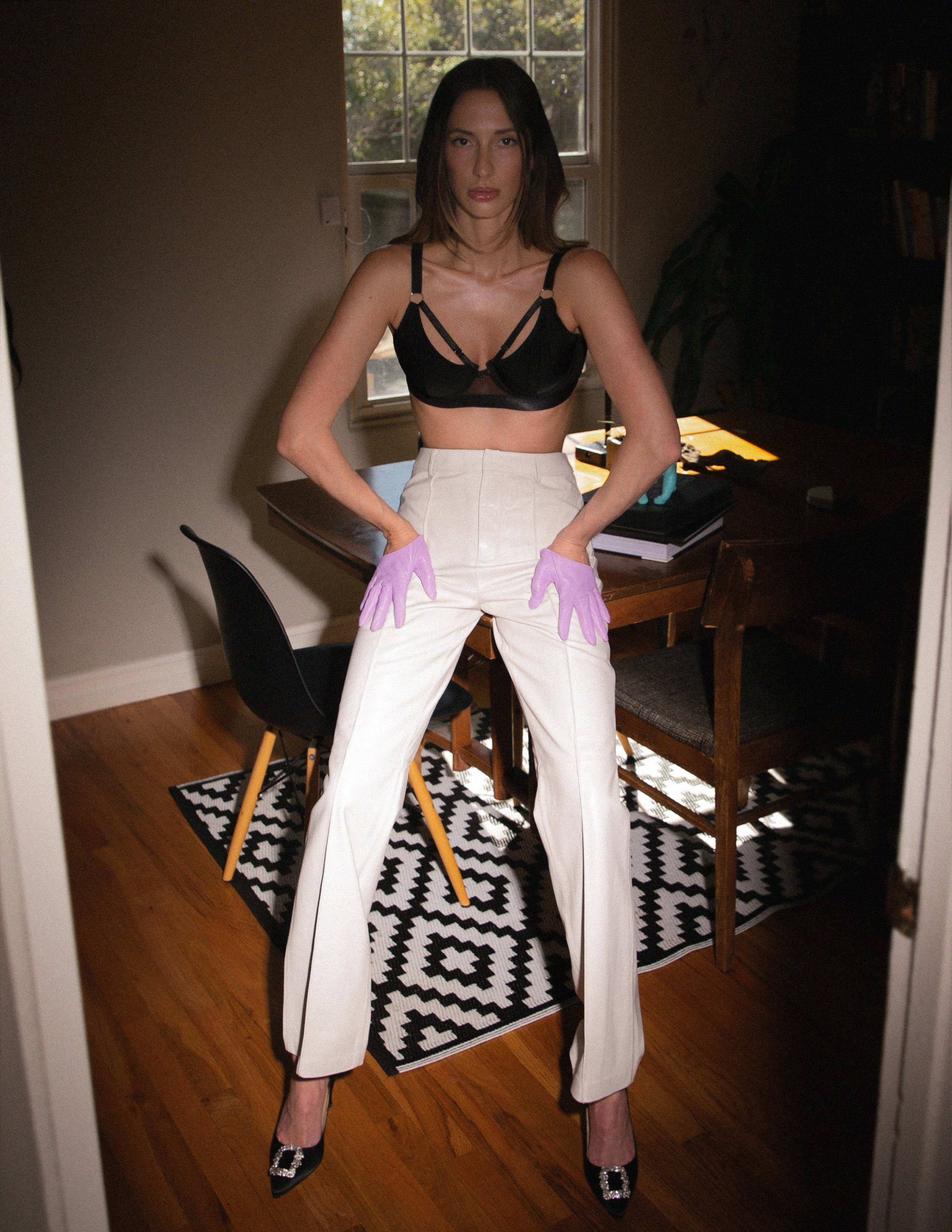 MEGAN Genuine Leather pants