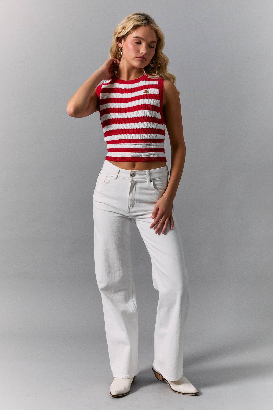 BACK BOW SWEATER