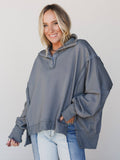 Stay Soft Top - Dark Grey