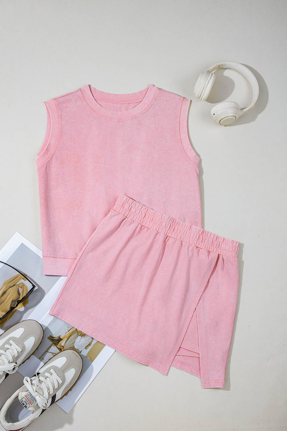 The Ashley Split Skirt 2-Piece Set