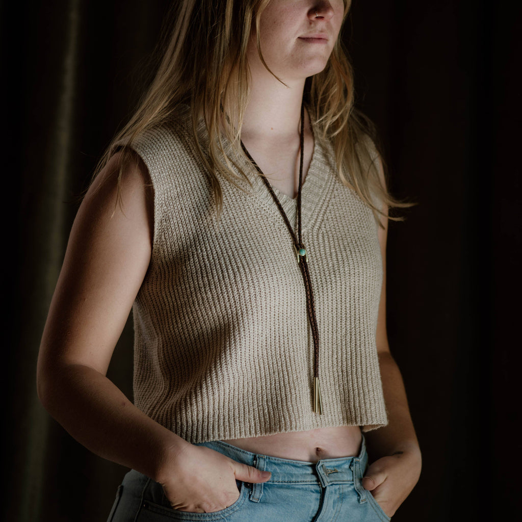 Shepherd Bolo Tie // Stone