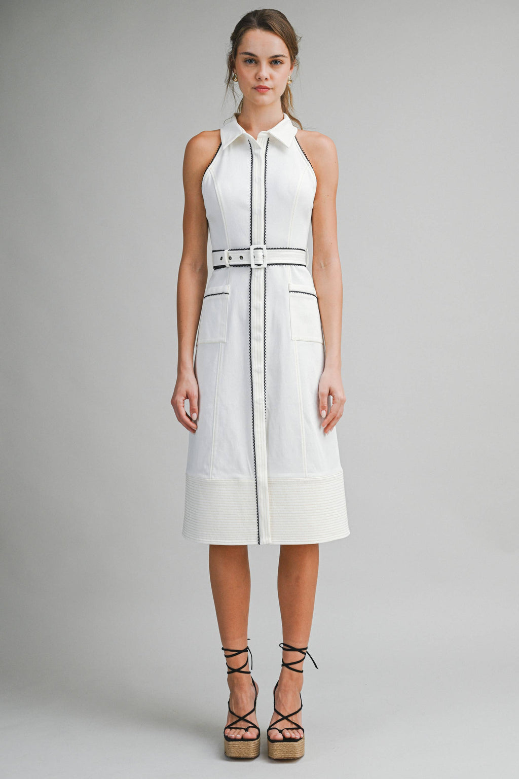 Halter Midi Dress