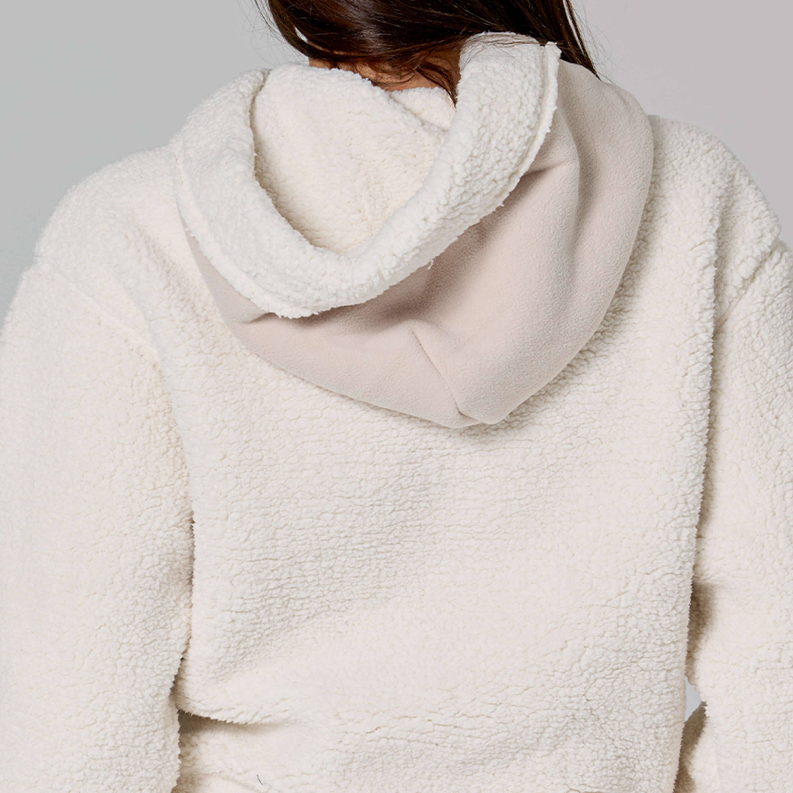 WOMENS SHERPA HOODIE