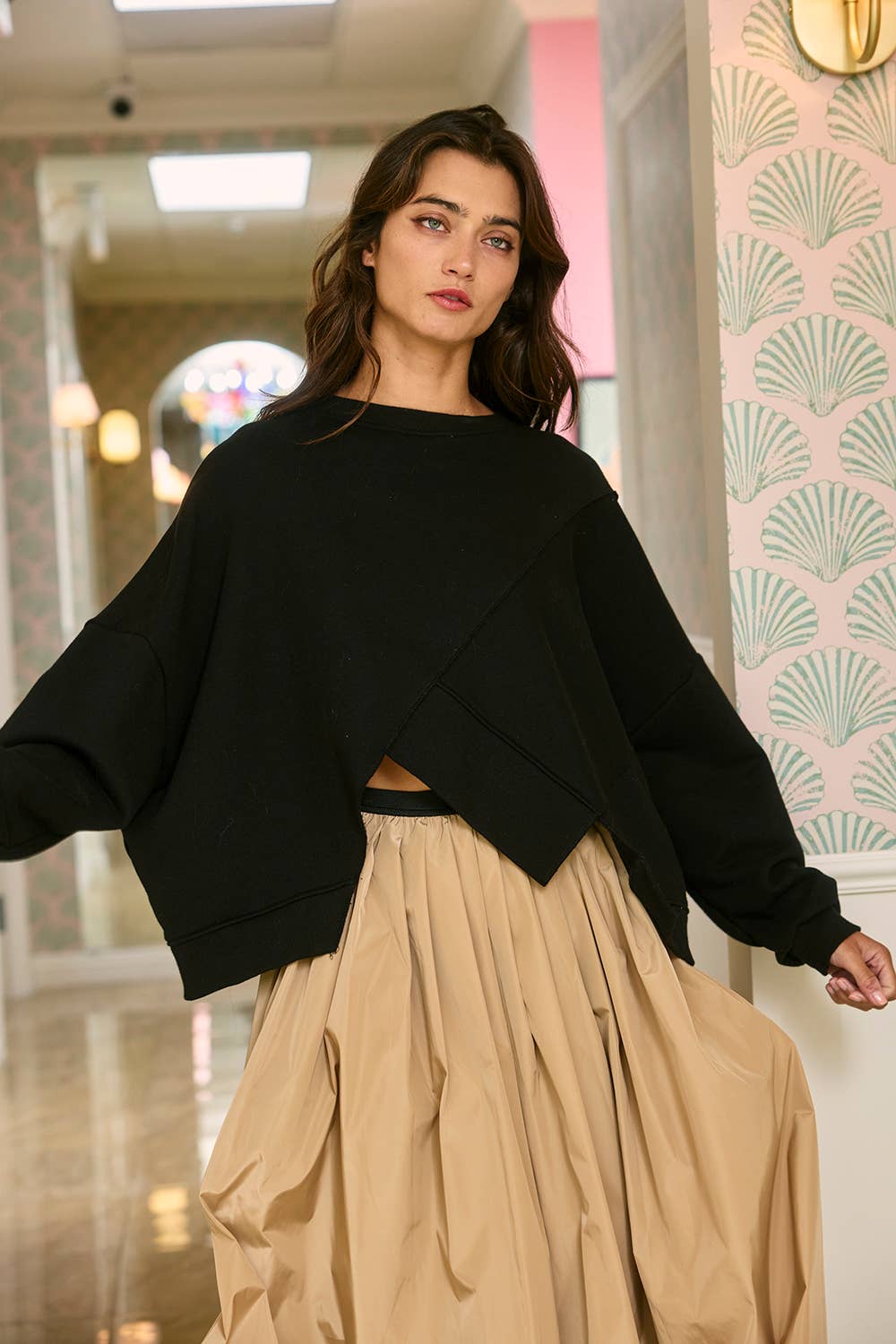 Asymmetric Sweatshirt