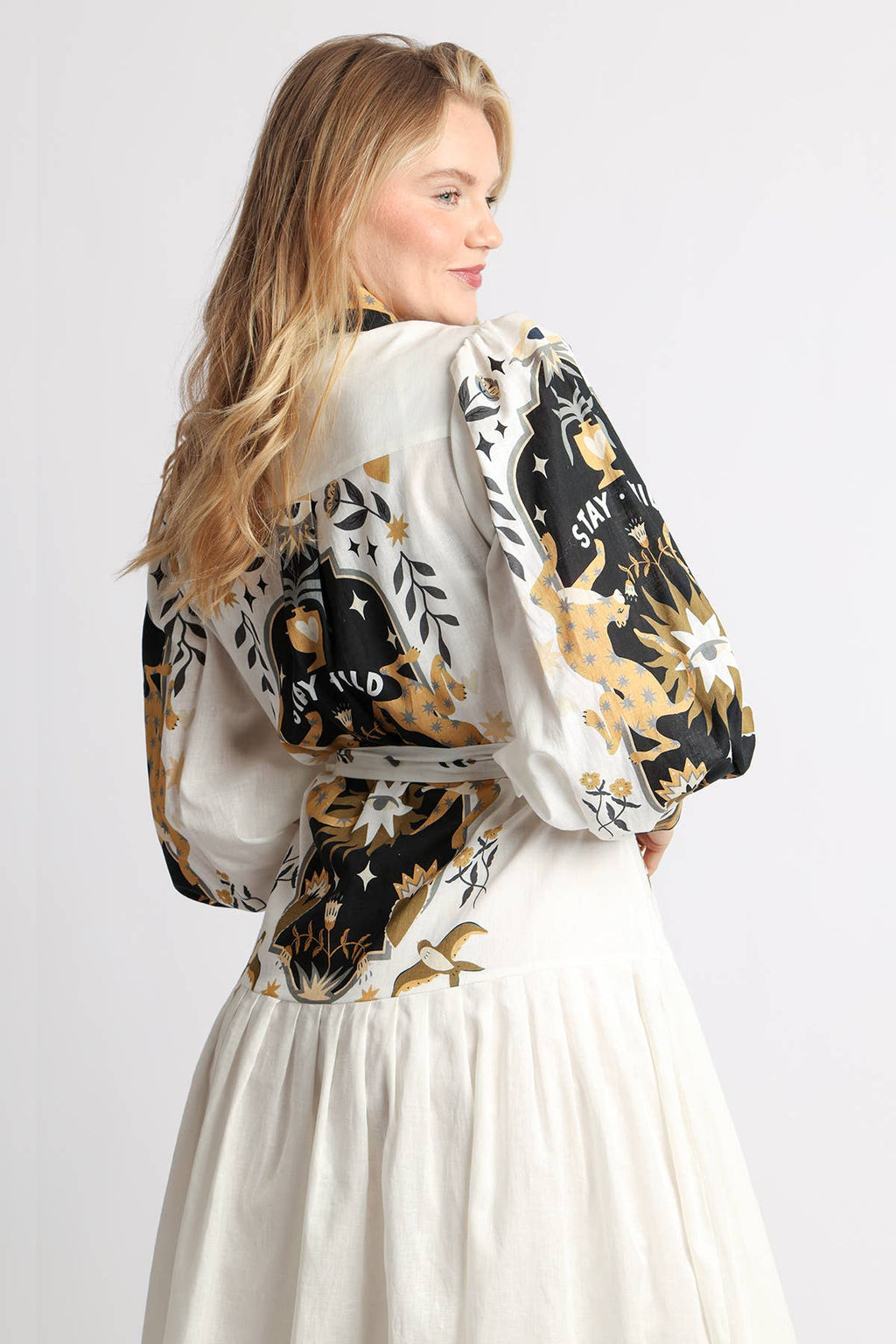 Western Maxi Shirt Dress
