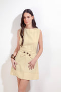 Celia Dress Butter Yellow