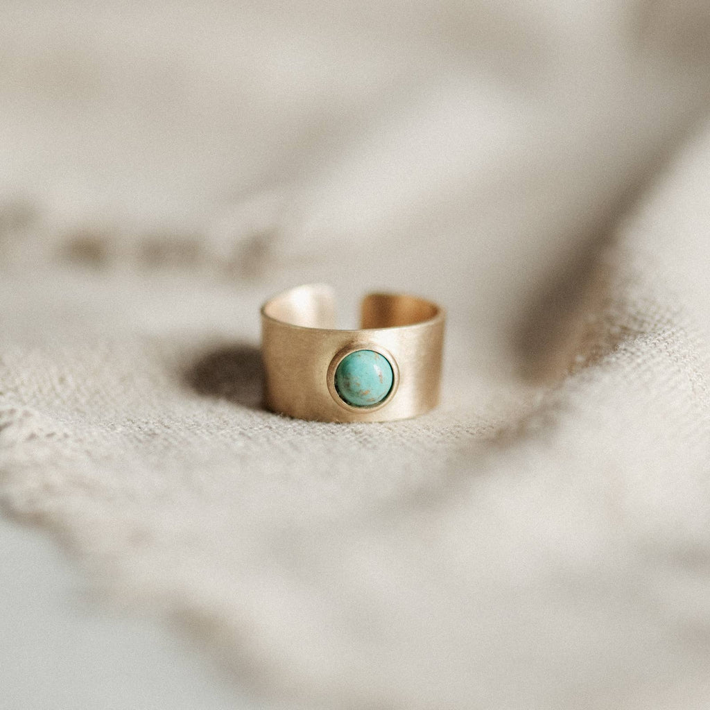 Nile Ring // 6mm // Turquoise