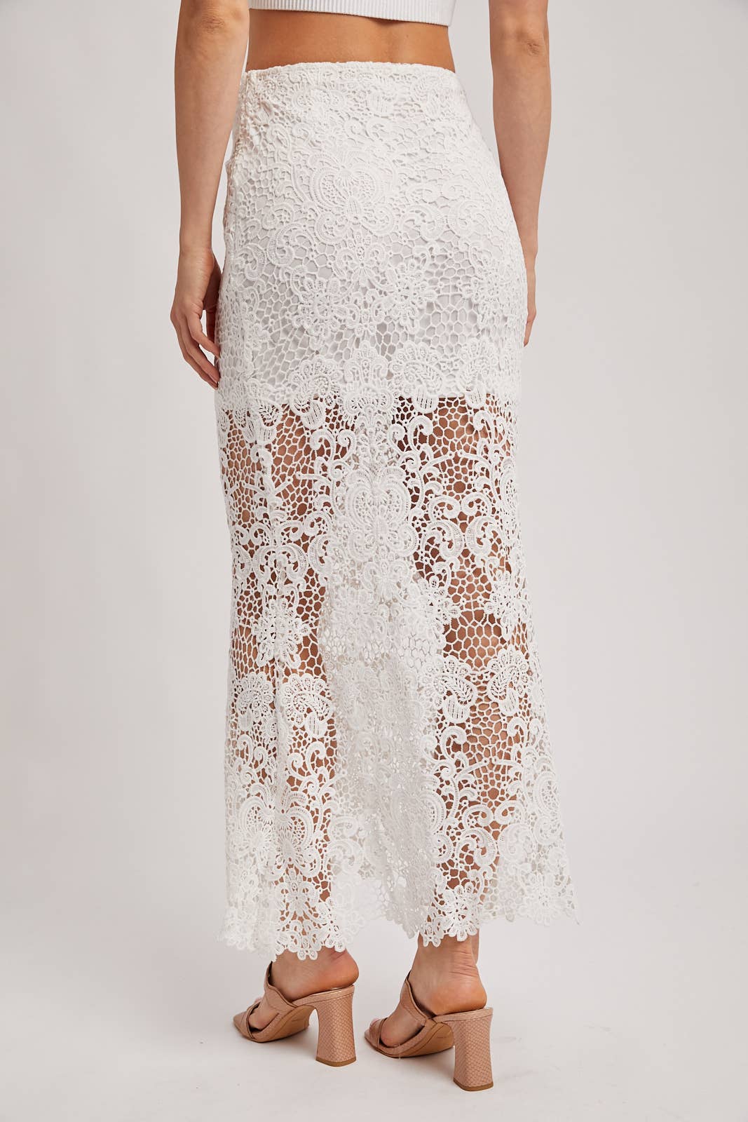 Greta Lace Maxi skirt