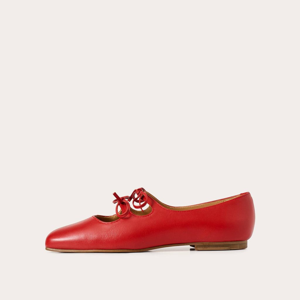 Shirley Ballerina, marsala