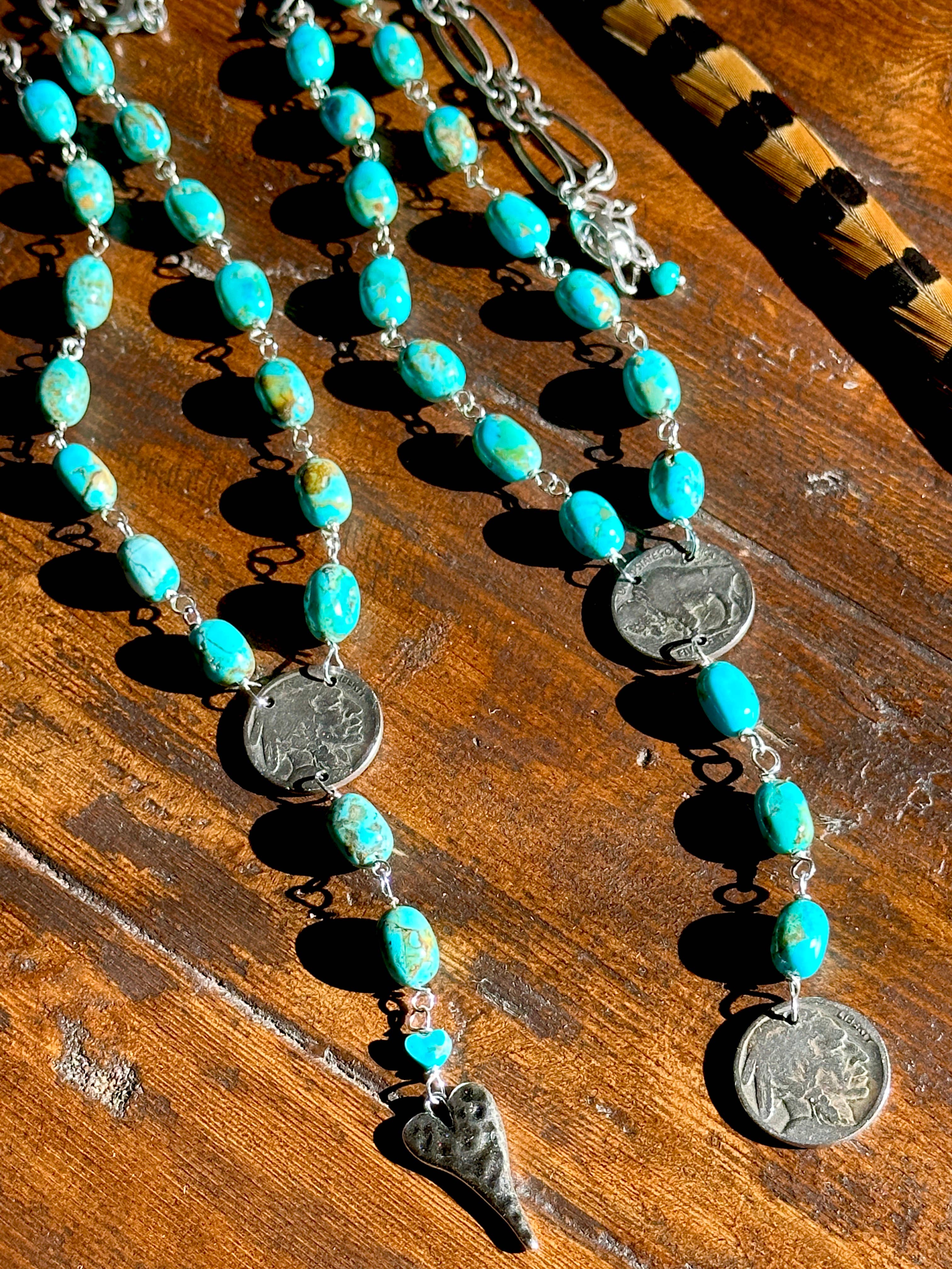 AAA Kingman Turquoise Lariat