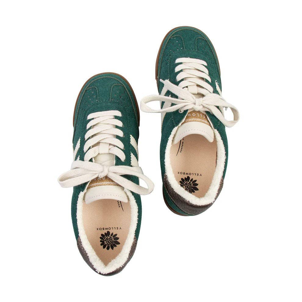 Yellow Box Nubuck Sneakers