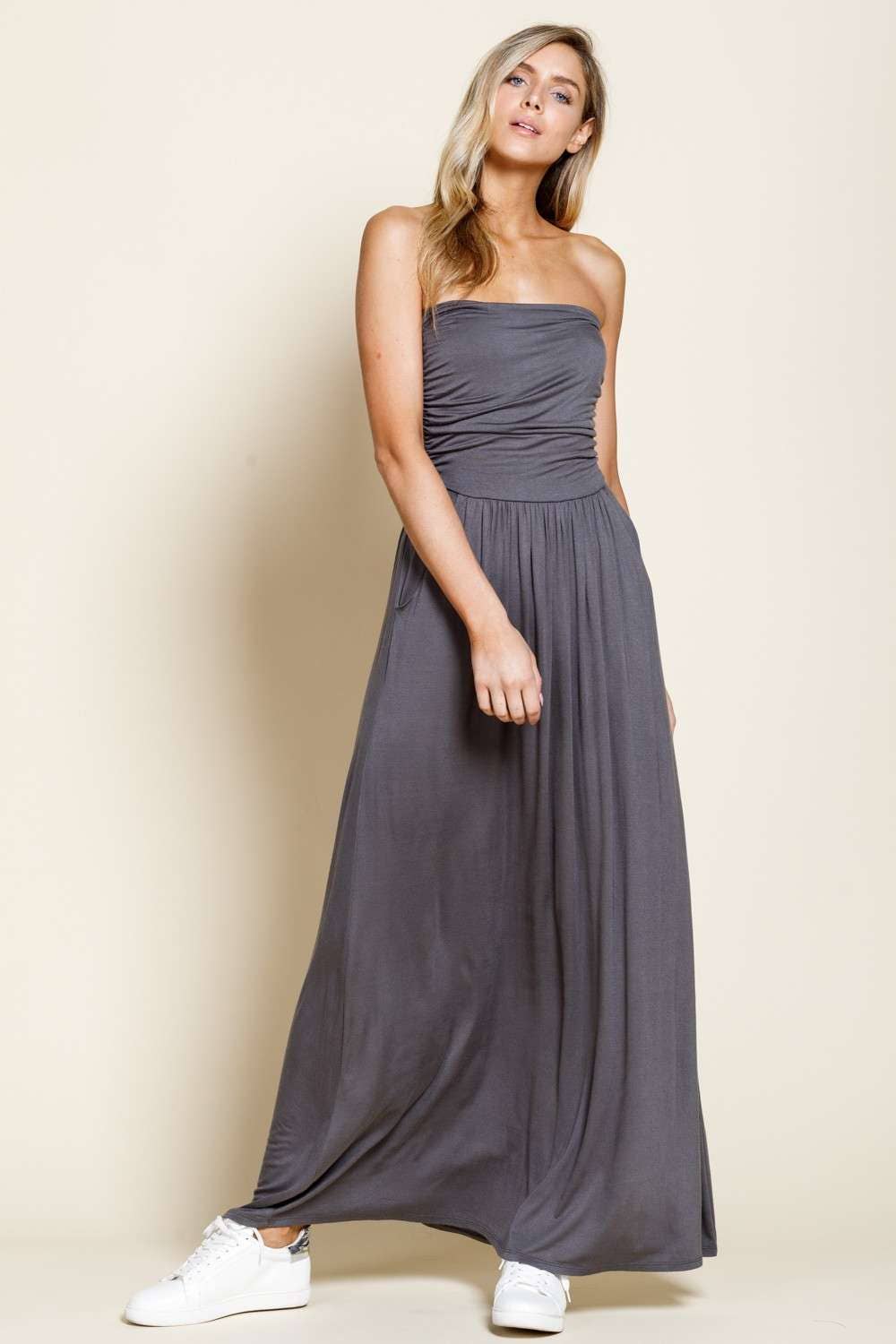 JERSEY MAXI DRESS