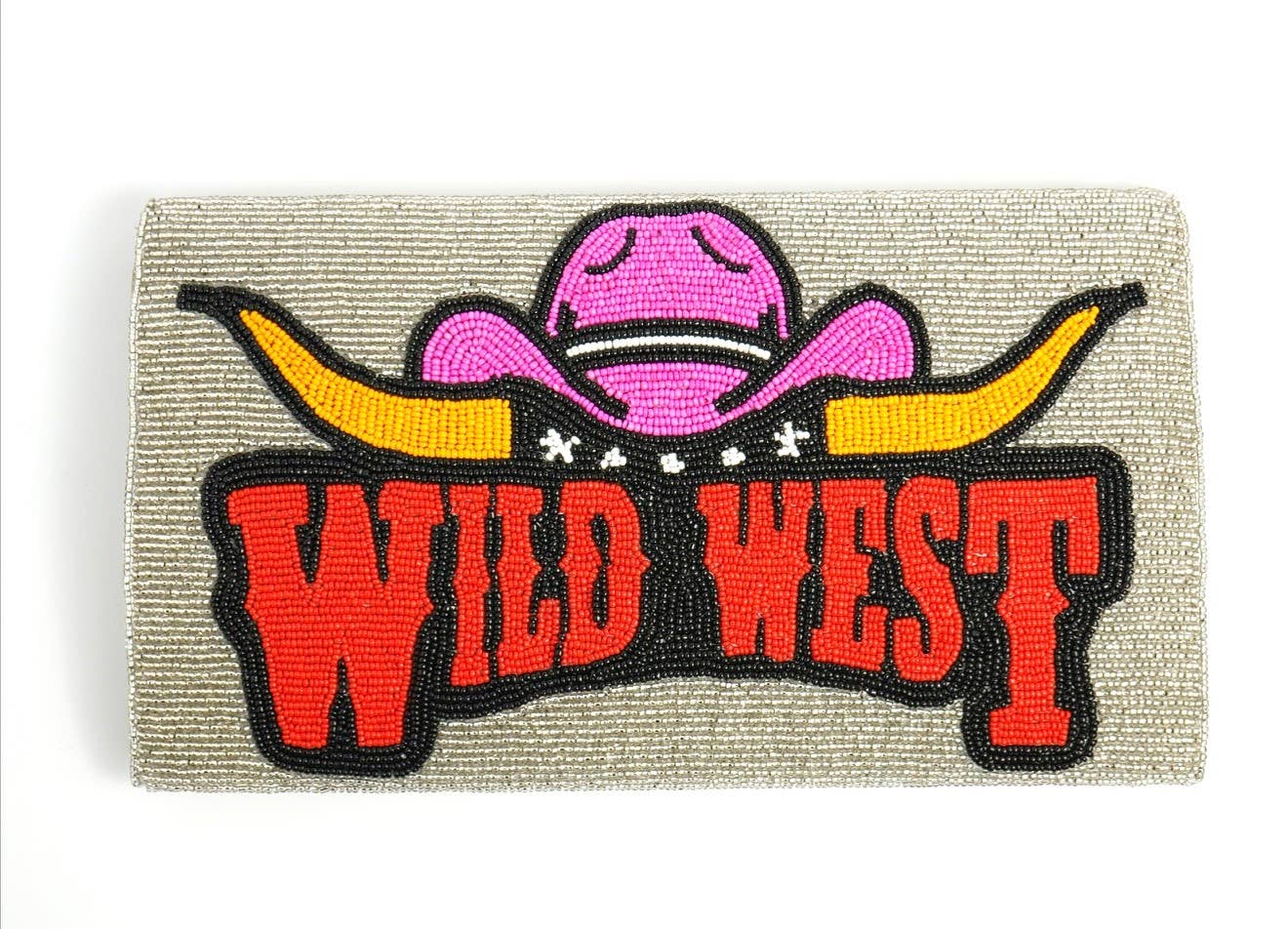 Wild West Beaded Clutch