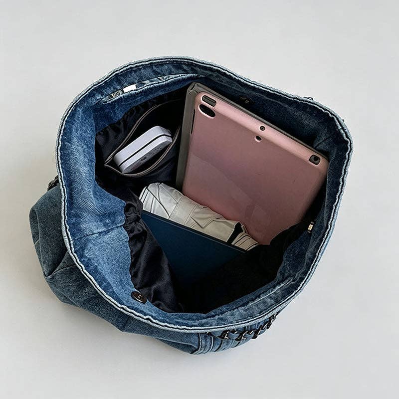 Denim Tote Bag