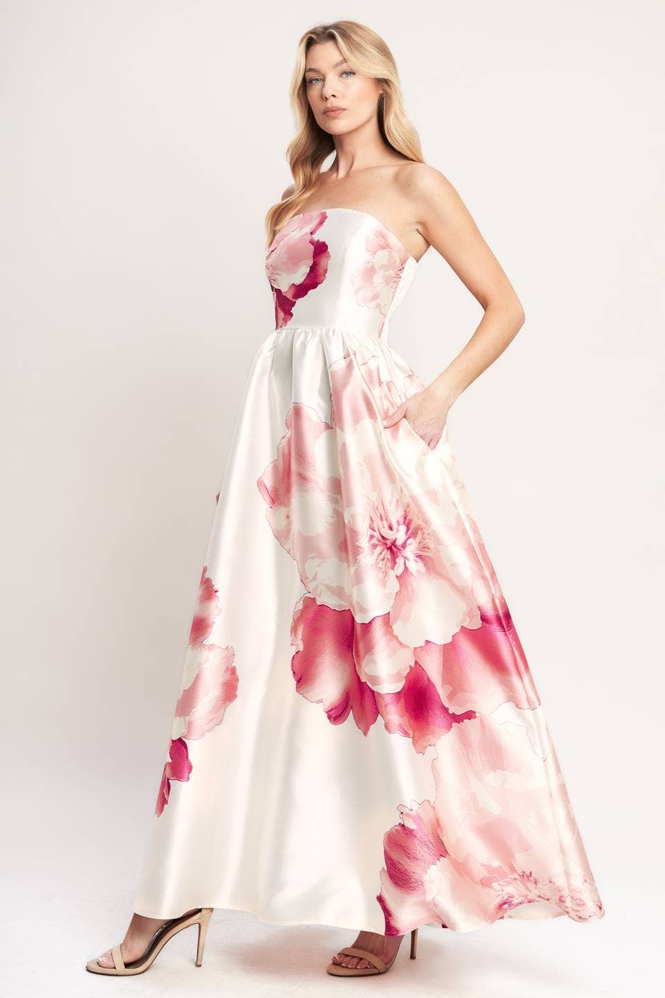 Floral maxi dress