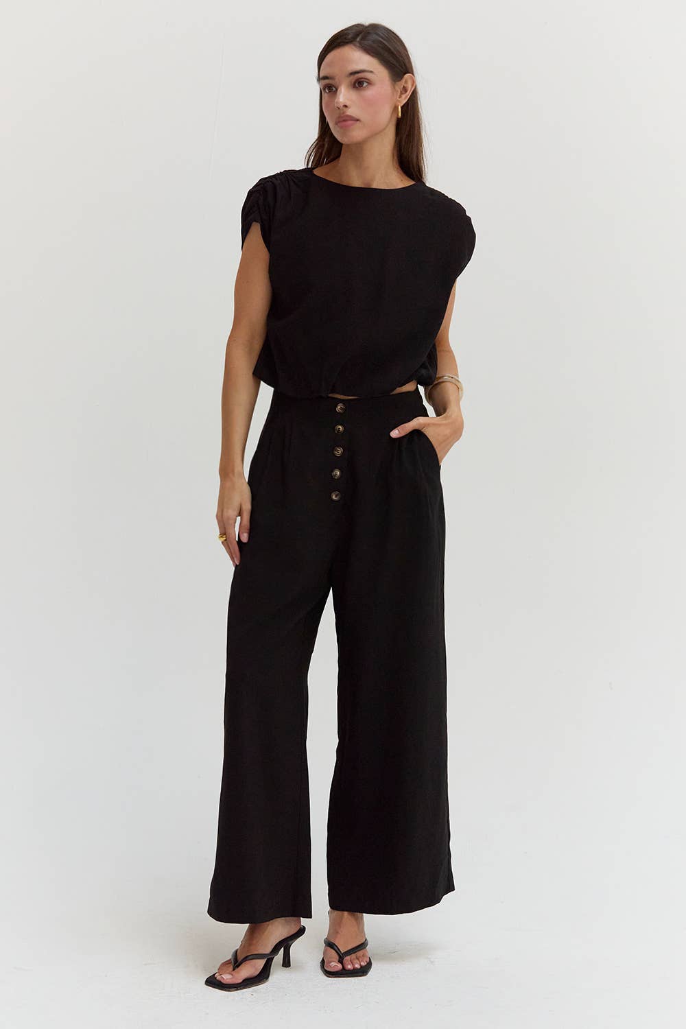 Samara Bubble Hem Top