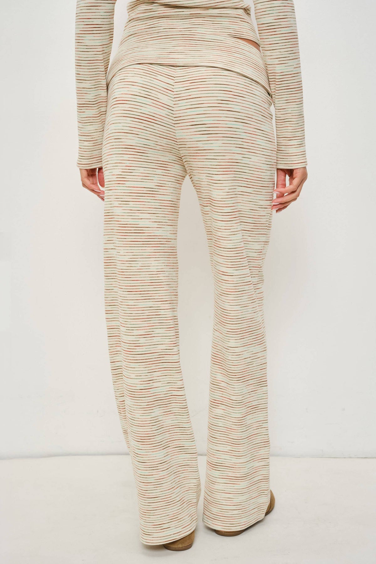 SAILOR STRIPED FOLD OVER PANTS (top sold separate )