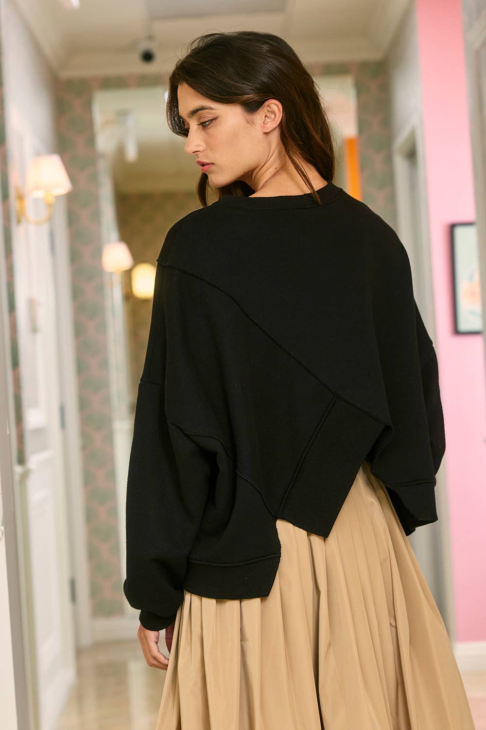 Asymmetric Sweatshirt