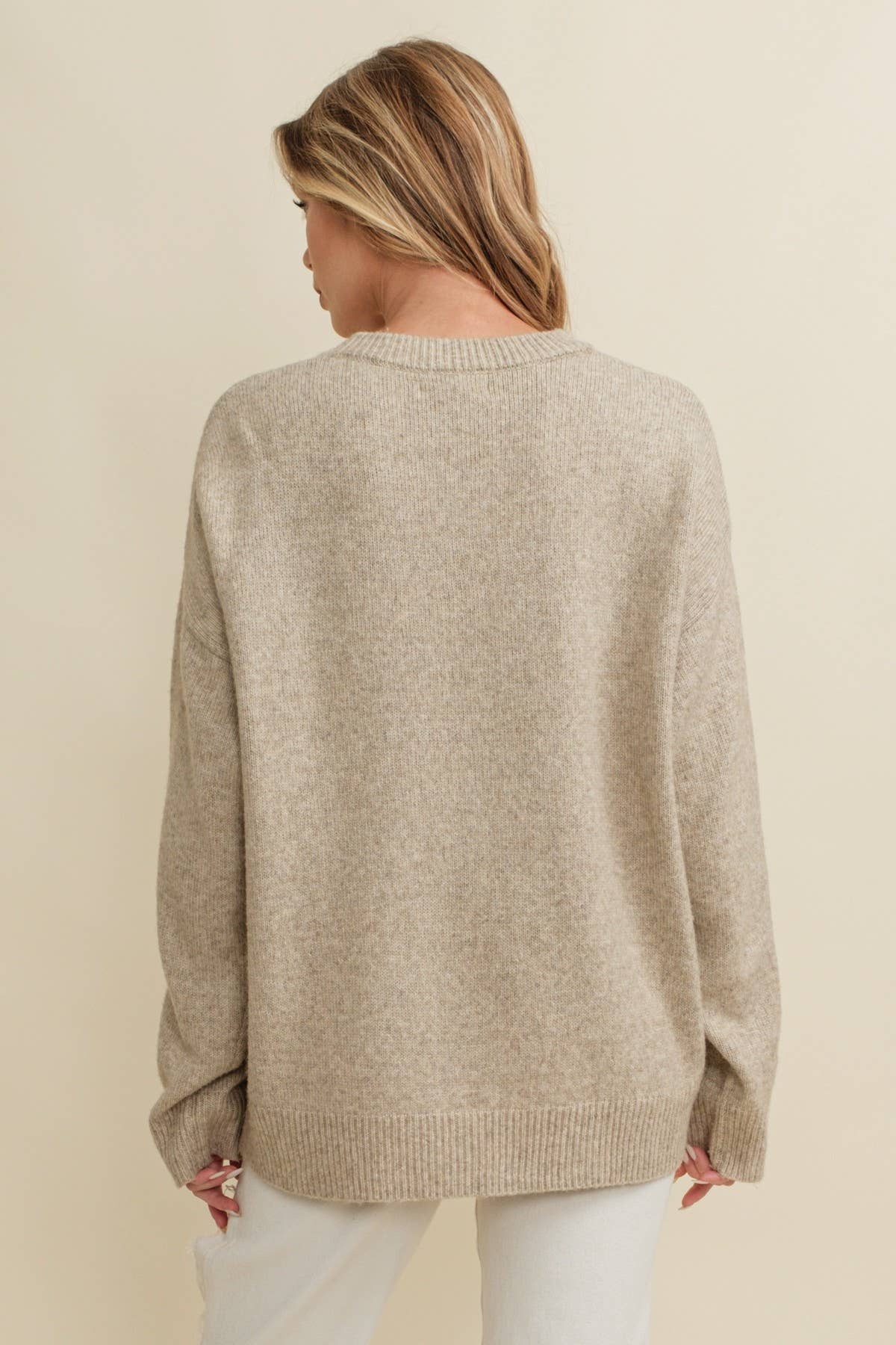 COWBOY OUTLINE SWEATER