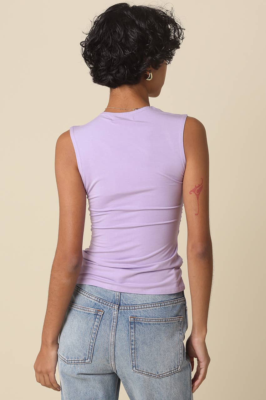 Mia Asymmetrical Ruched Top