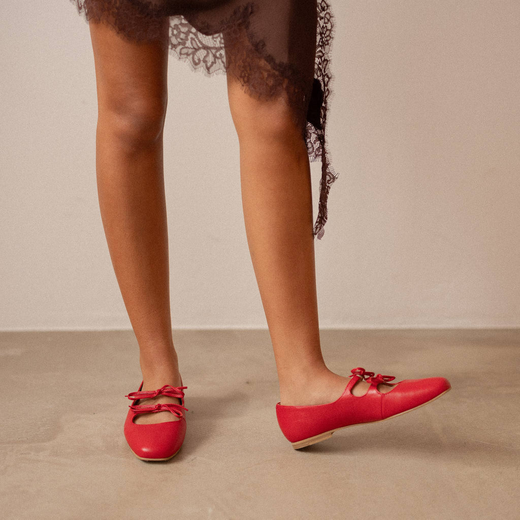 Shirley Ballerina, marsala