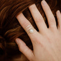 Strata Ring // Pearl
