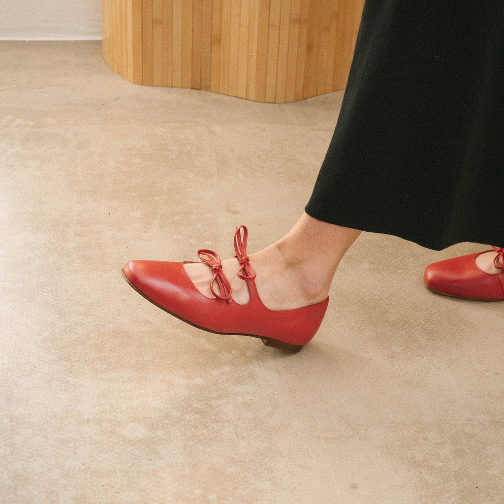 Shirley Ballerina, marsala