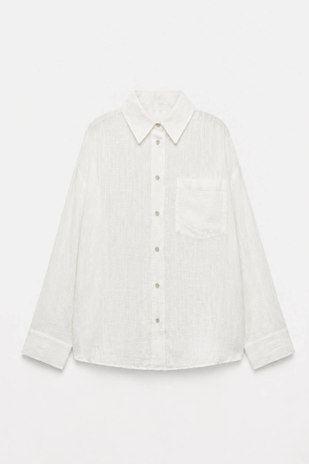 Soft Drape Button Down Shirt