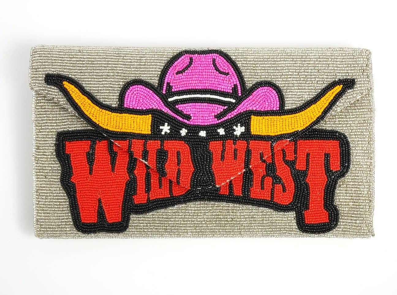 Wild West Beaded Clutch